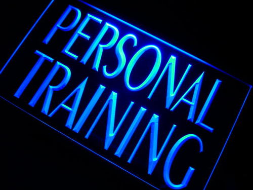 Personal Training Logo LED Sign